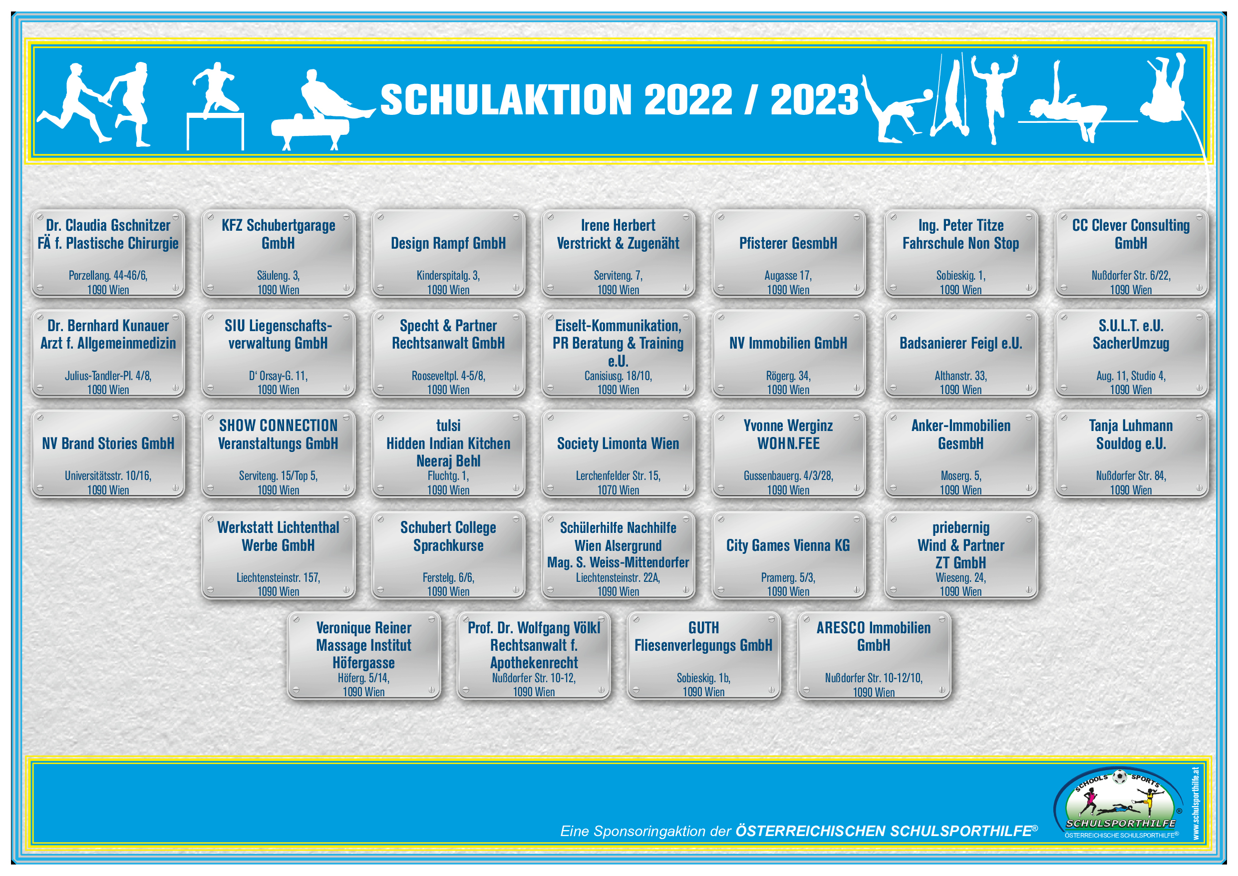 Schulaktion - Sponsoren 3