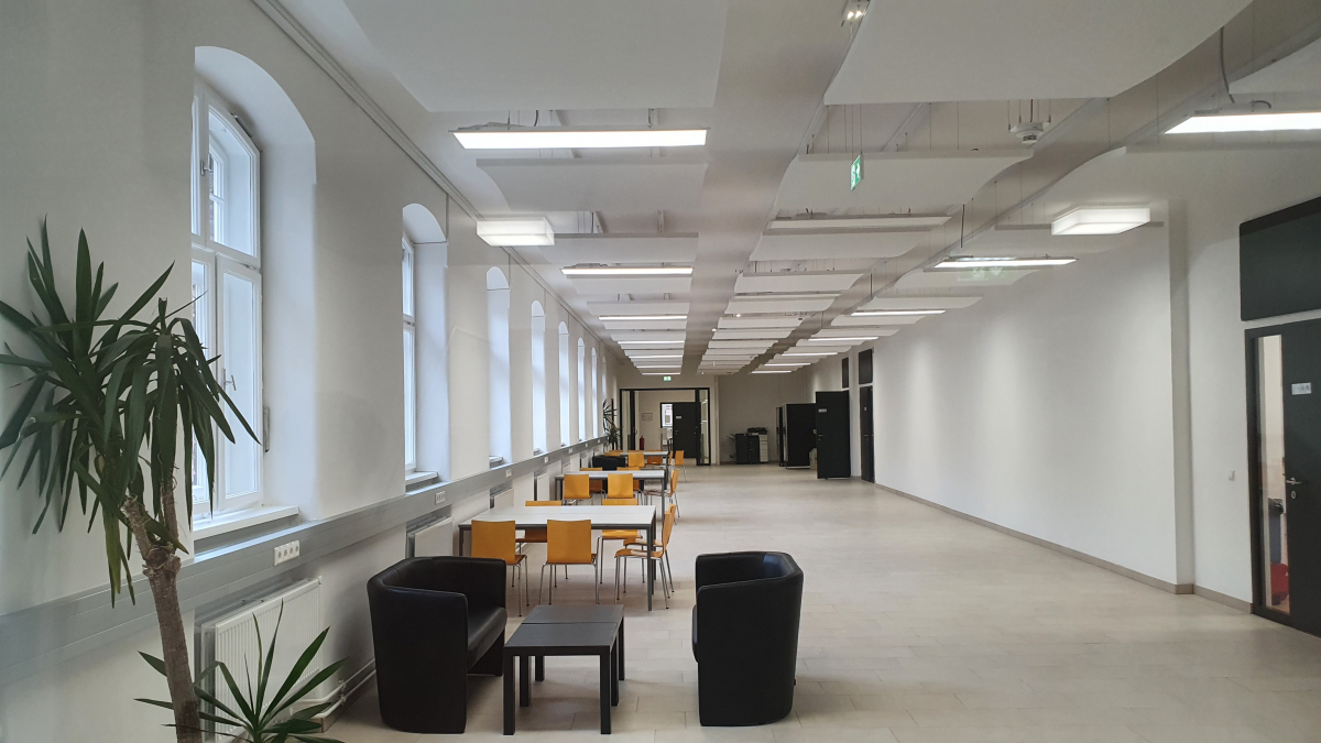 Neuer Cool-Bereich mit IT-Räumen