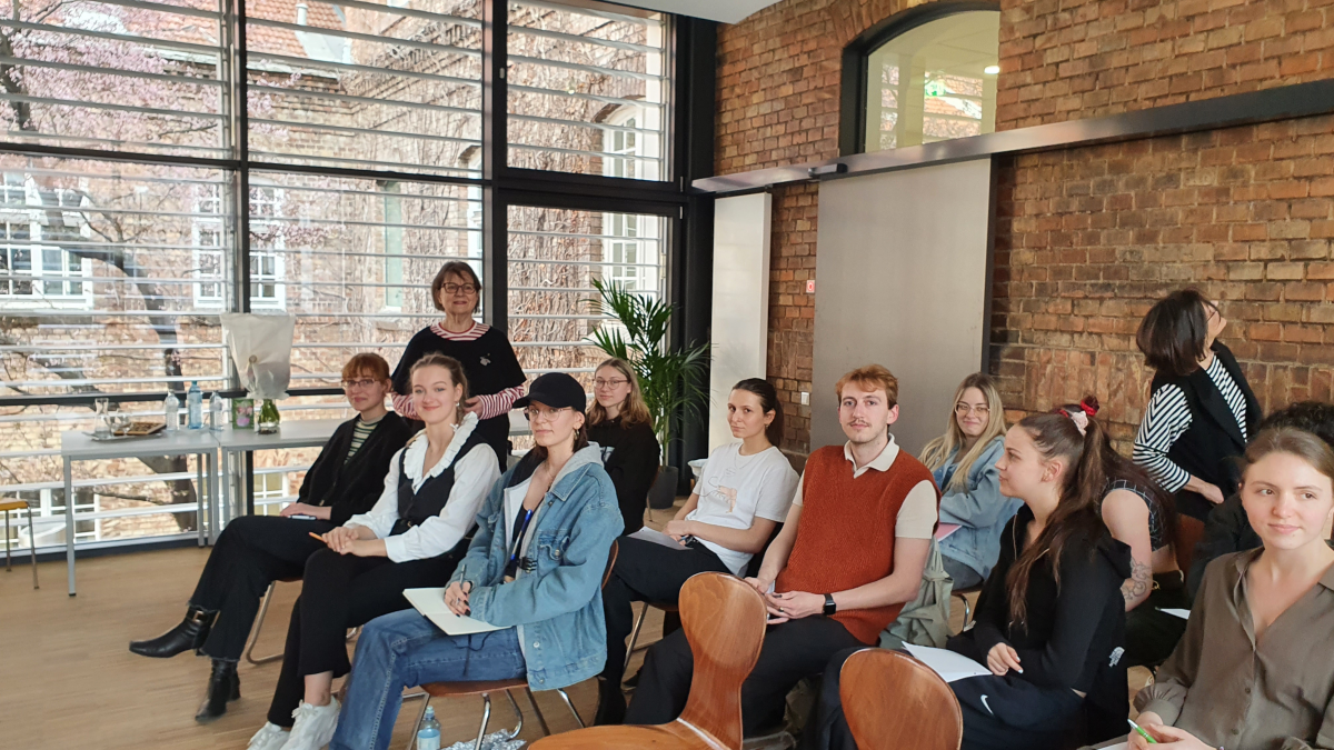 Modekolleg im neuen Wintergarten