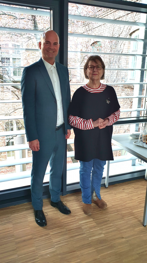 Herr Direktor mit Frau Winkler