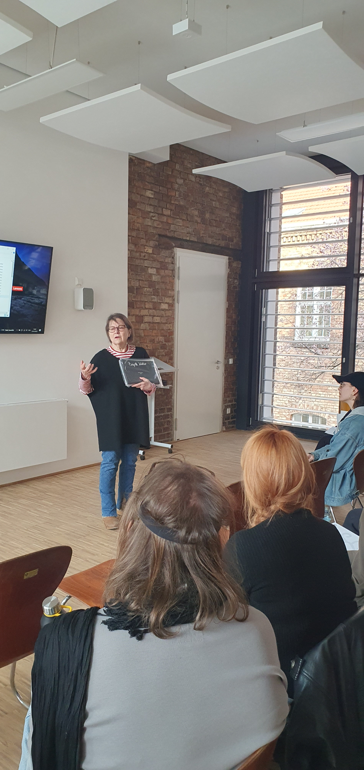 Vortrag im Wintergarten