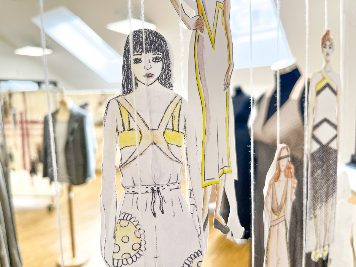 Entwürfe zur Kollektion