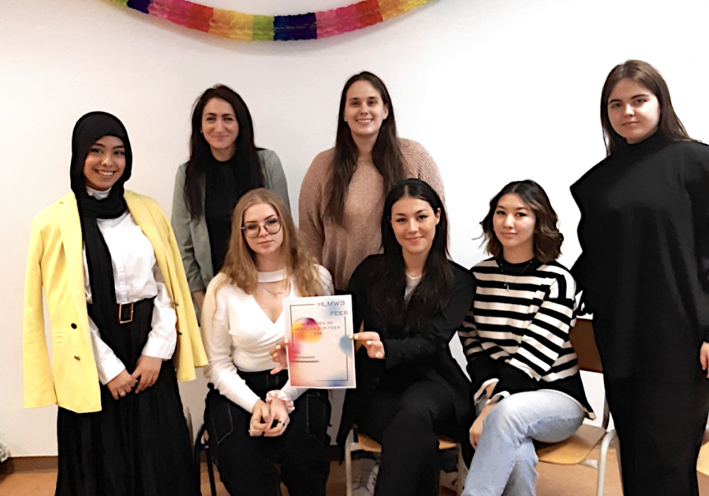 Projektgruppe mit Lehrkräften