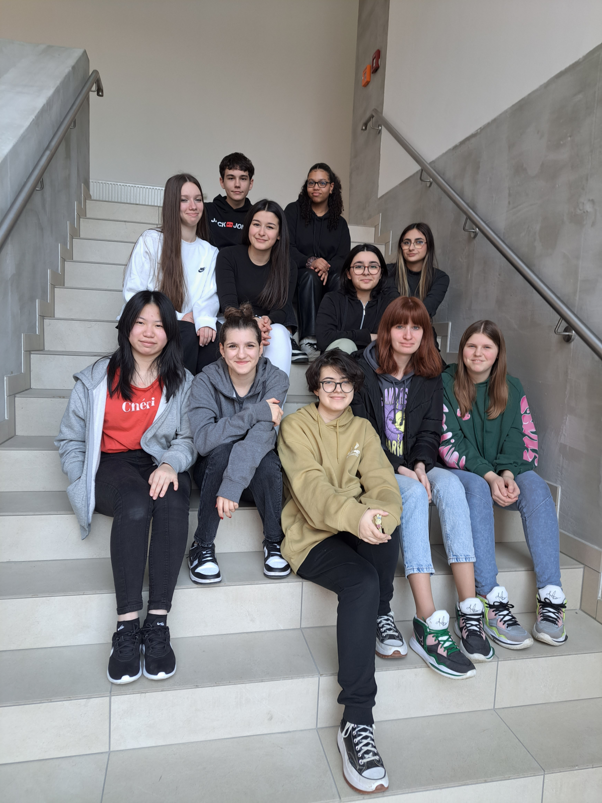 Schüler*innen der 1HMB und 1HKA