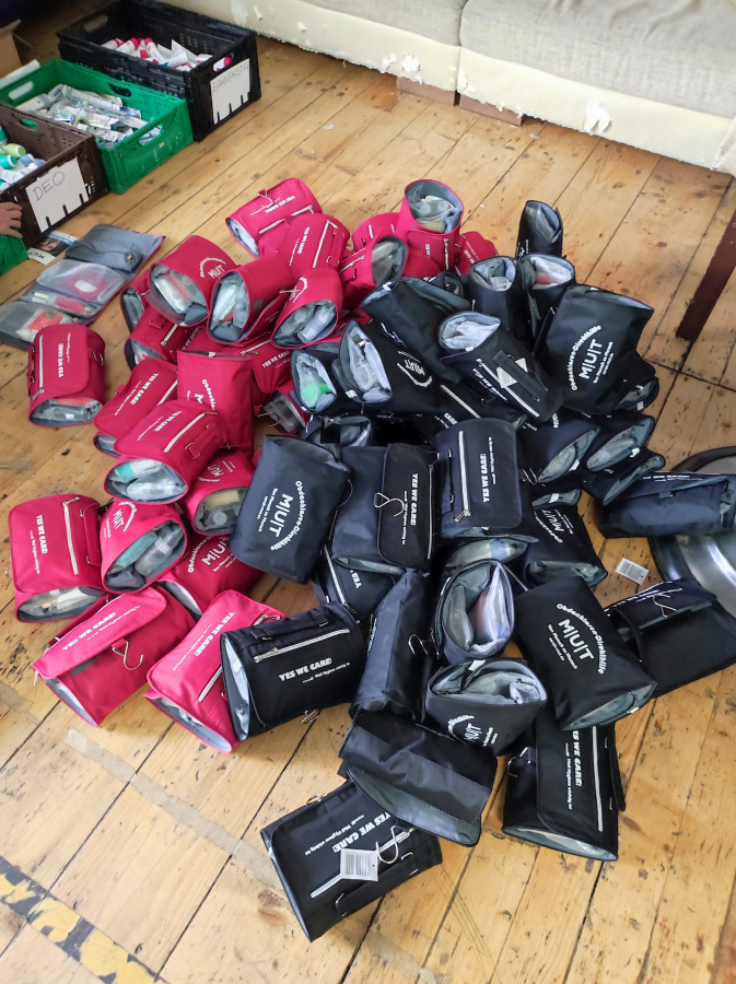 Fertige Hygienetaschen von MUT