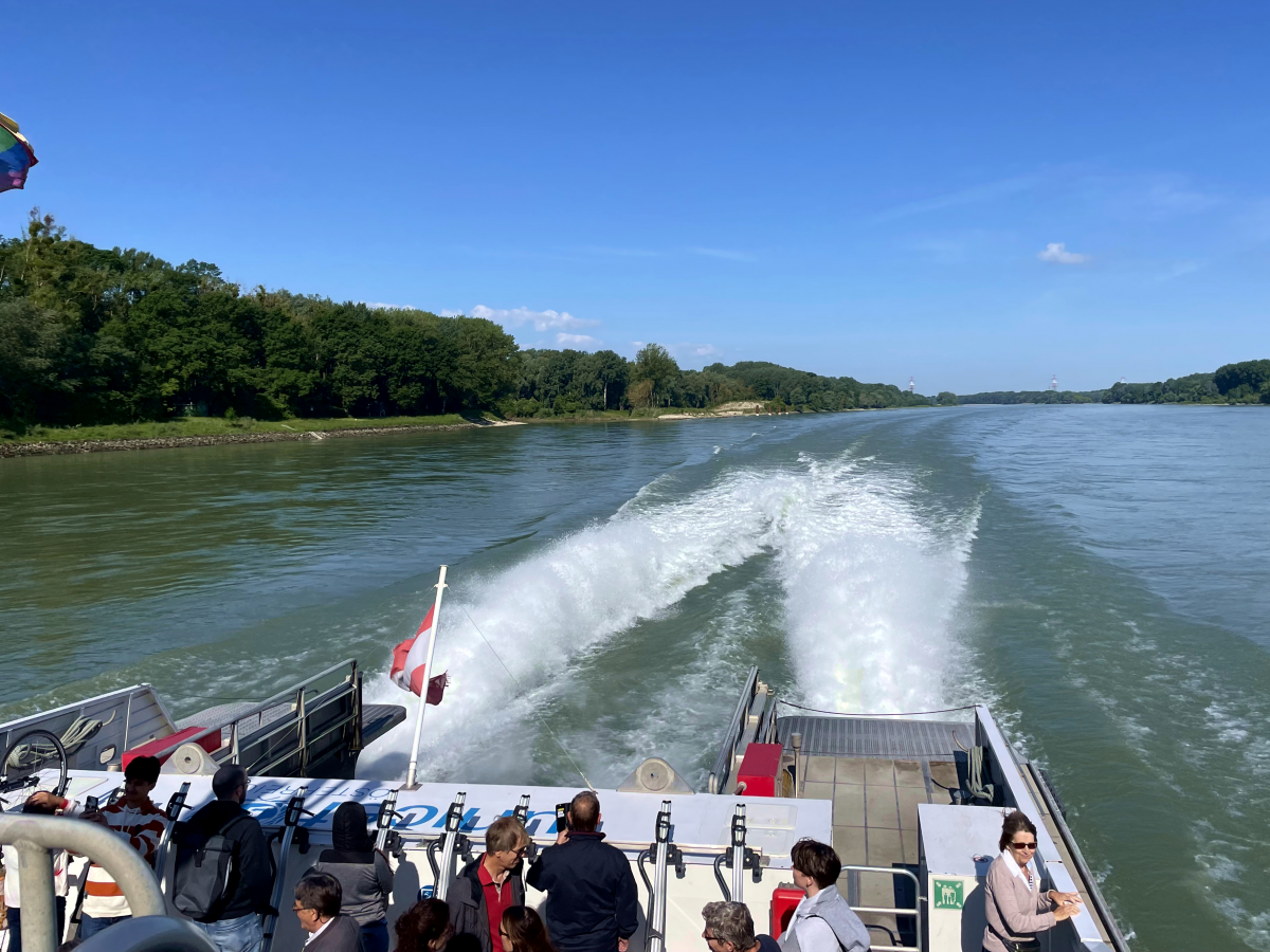 Unterwegs mit dem Twin-City-Liner