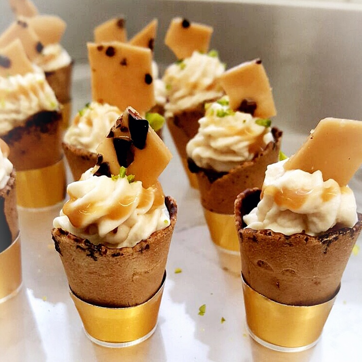 Kreation aus der Pâtisserie