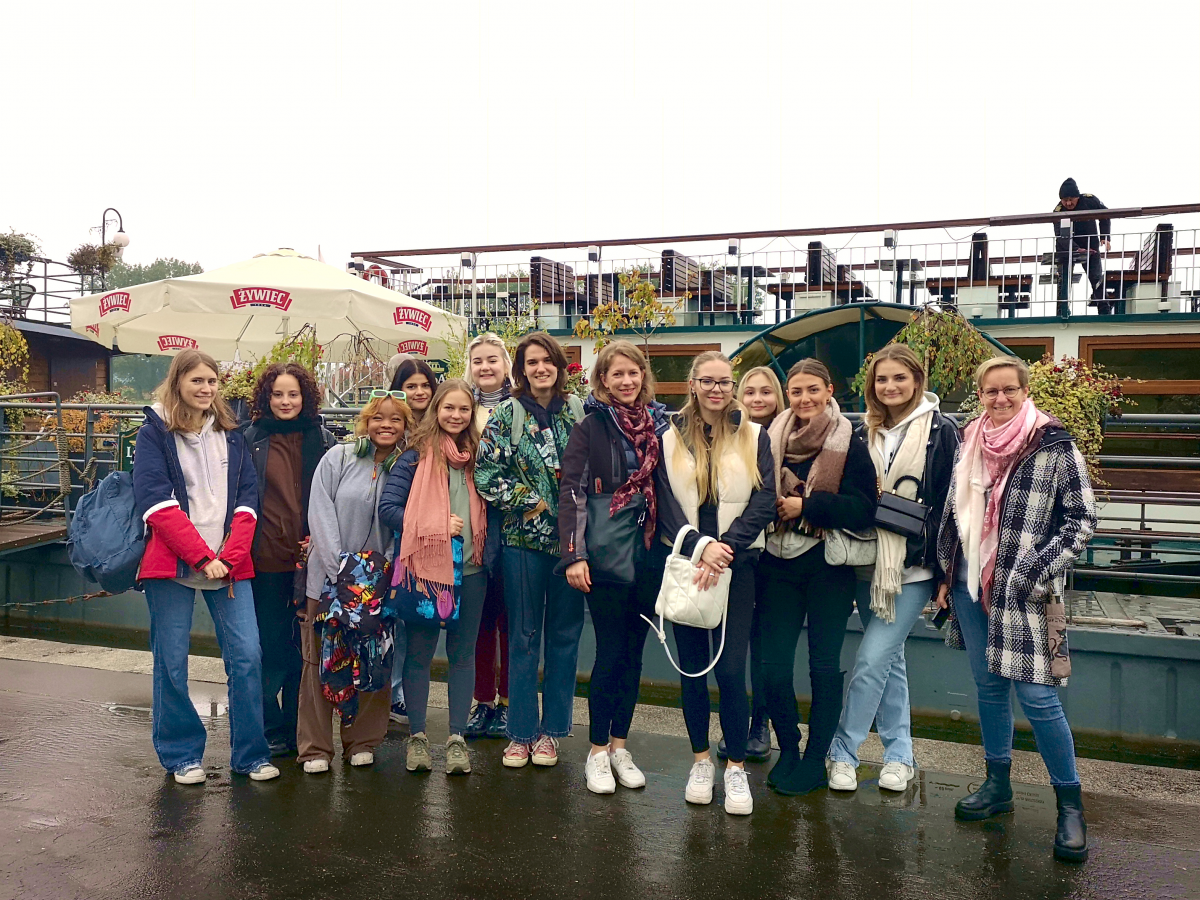 Reisegruppe der 5HMB in Krakau