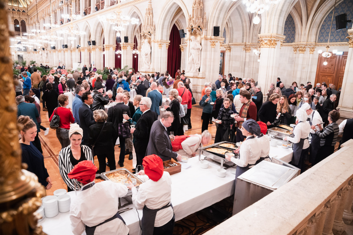 Ausstellungseröffnung im Wiener Rathaus