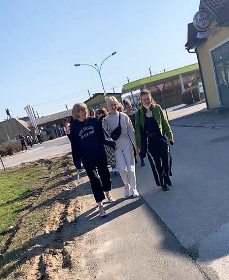 4KMA am Weg zum ÖTSCHER/Lager