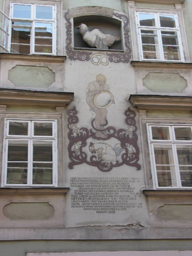 Basilisk in der Schönlaterngasse