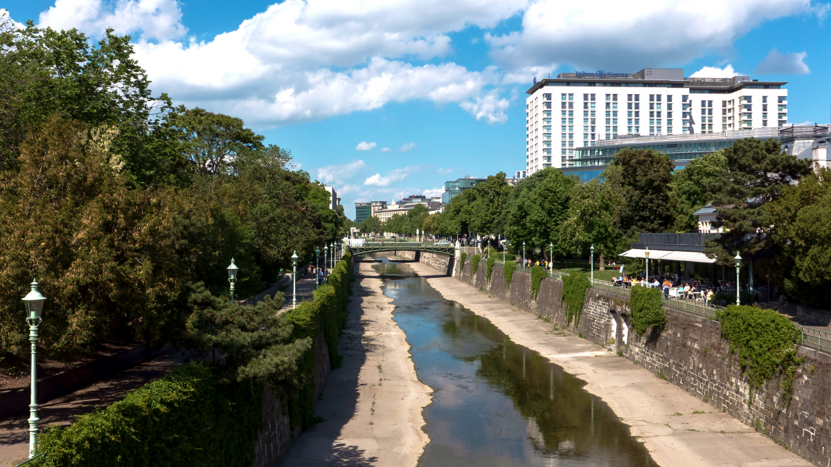 Stadtpark mit Wienfluss
