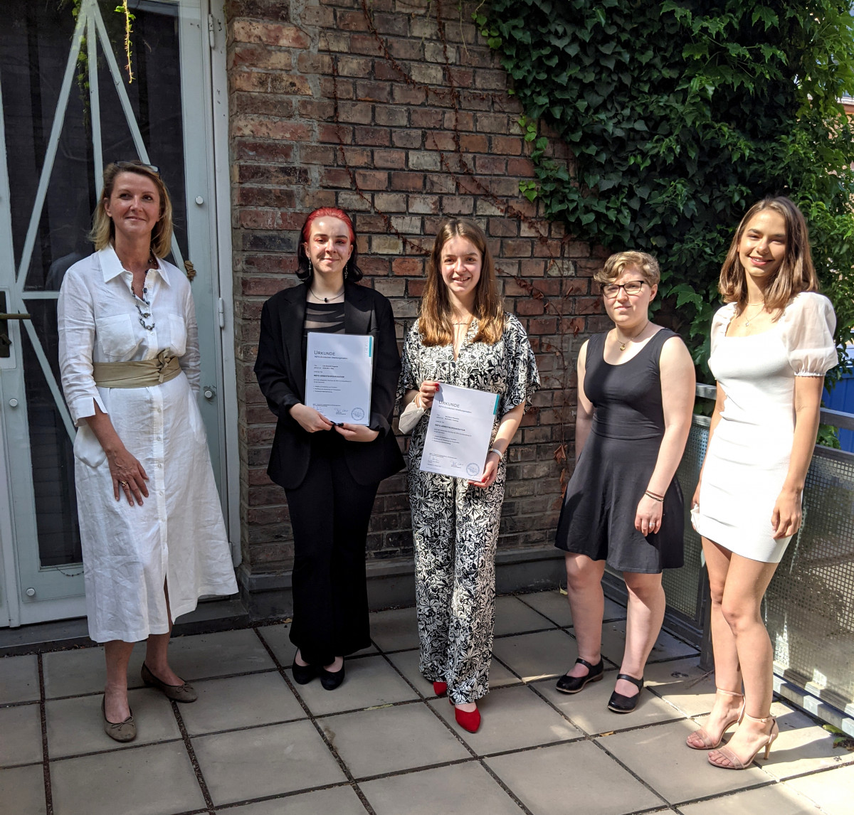 Verleihung Zertifikate