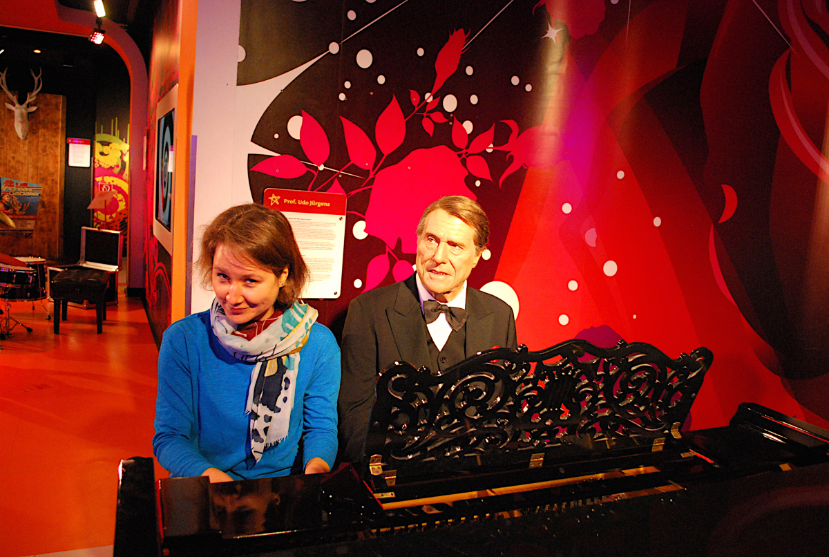 L. Kralicek mit Udo Jürgens